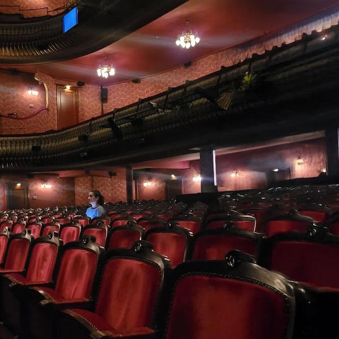 Theater des Westens, Einleuchten, Melanie Herzig Konzept, Regie, Choreografie