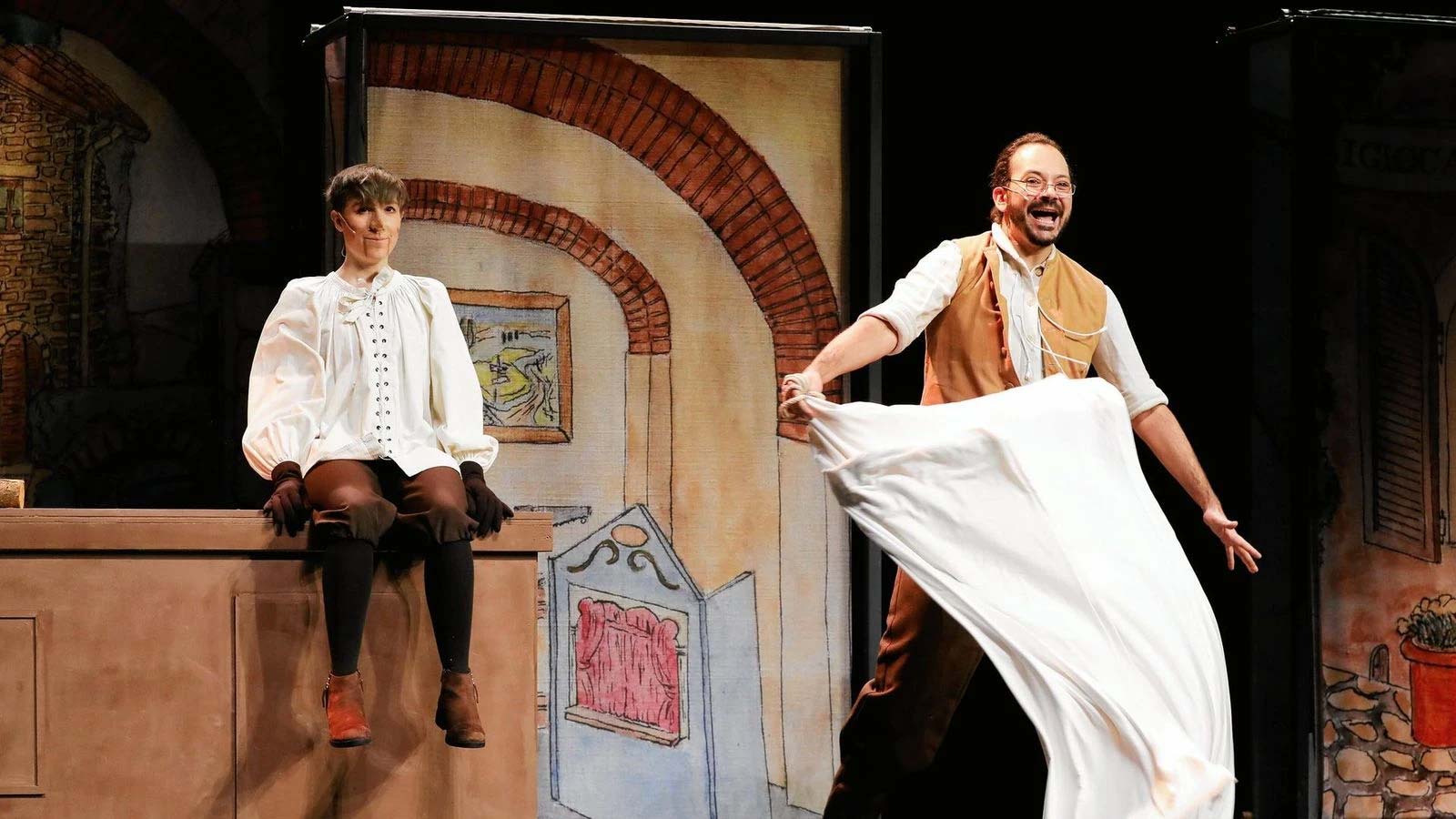 pinoccioMPost Schillerstheater Berlin, Einleuchten, Melanie Herzig Konzept, Regie, Choreografie